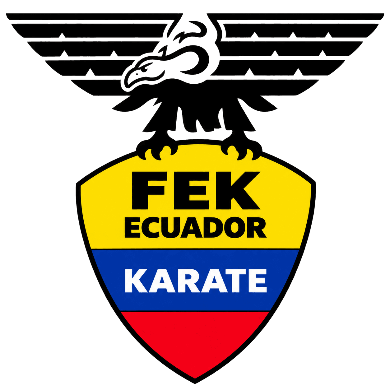Logo de FEK Ecuador Karate
