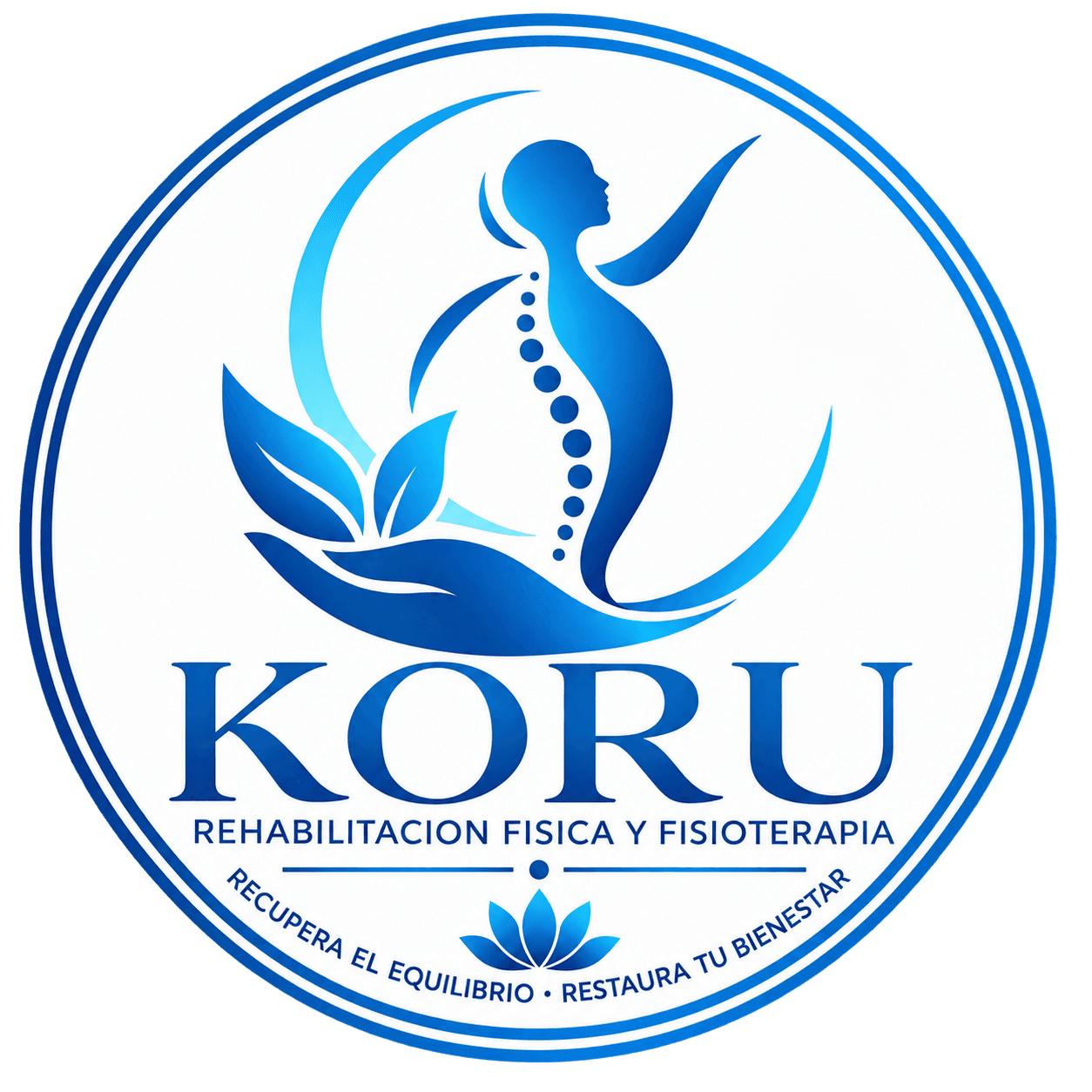 Logo de KORU Rehabilitación Física y Fisioterapia